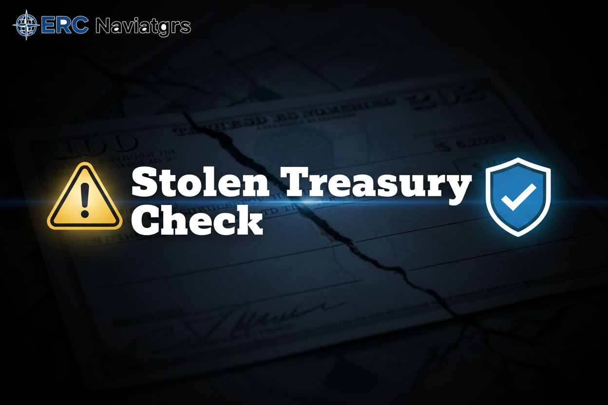 Stolen Treasury Check