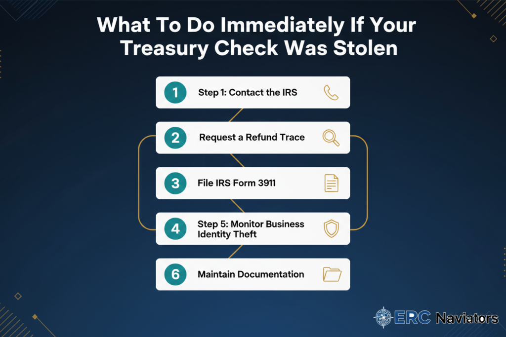 What To Do Immediately If Your Treasury Check Was Stolen